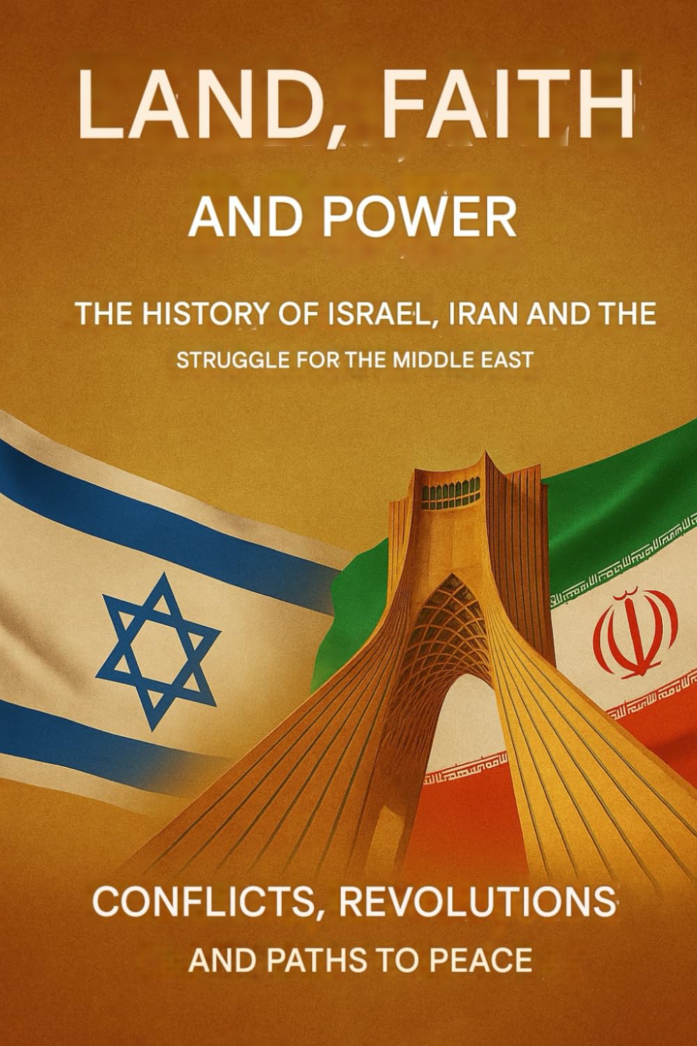 Land, Faith, and Power: The Story of Israel, Iran, and the Struggle for the Middle East: Conflicts, Revolutions and Paths to Peace