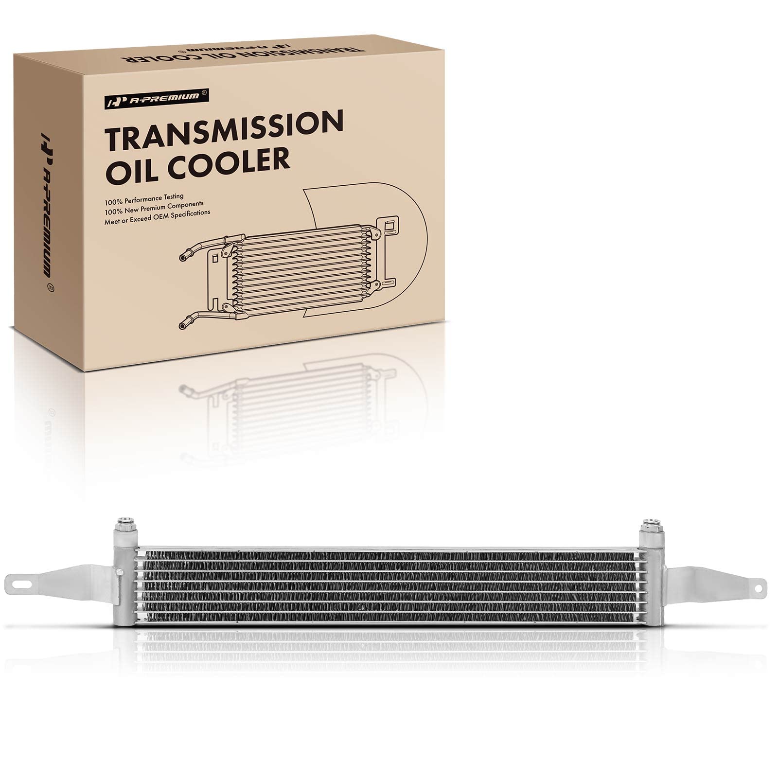 A-Premium Transmission Oil Cooler Compatible with Jeep Compass 2007-2009, Patriot 2007-2017 & Dodge Caliber 2007-2012, 2.0L 2.4L, Gas Replace# 68004055AA