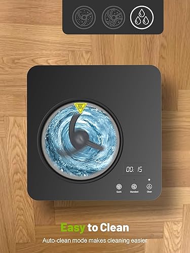 Miniatura 6 de Growell EC02 compostador eléctrico para cocina interior, contenedor de compostaje de encimera de 2.5 L, máquina de compostaje de residuos de