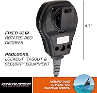 Vista 2 de Altavoz/micrófono estándar STD-CMP460 para la mayoría de las radios VHF de mano estándar