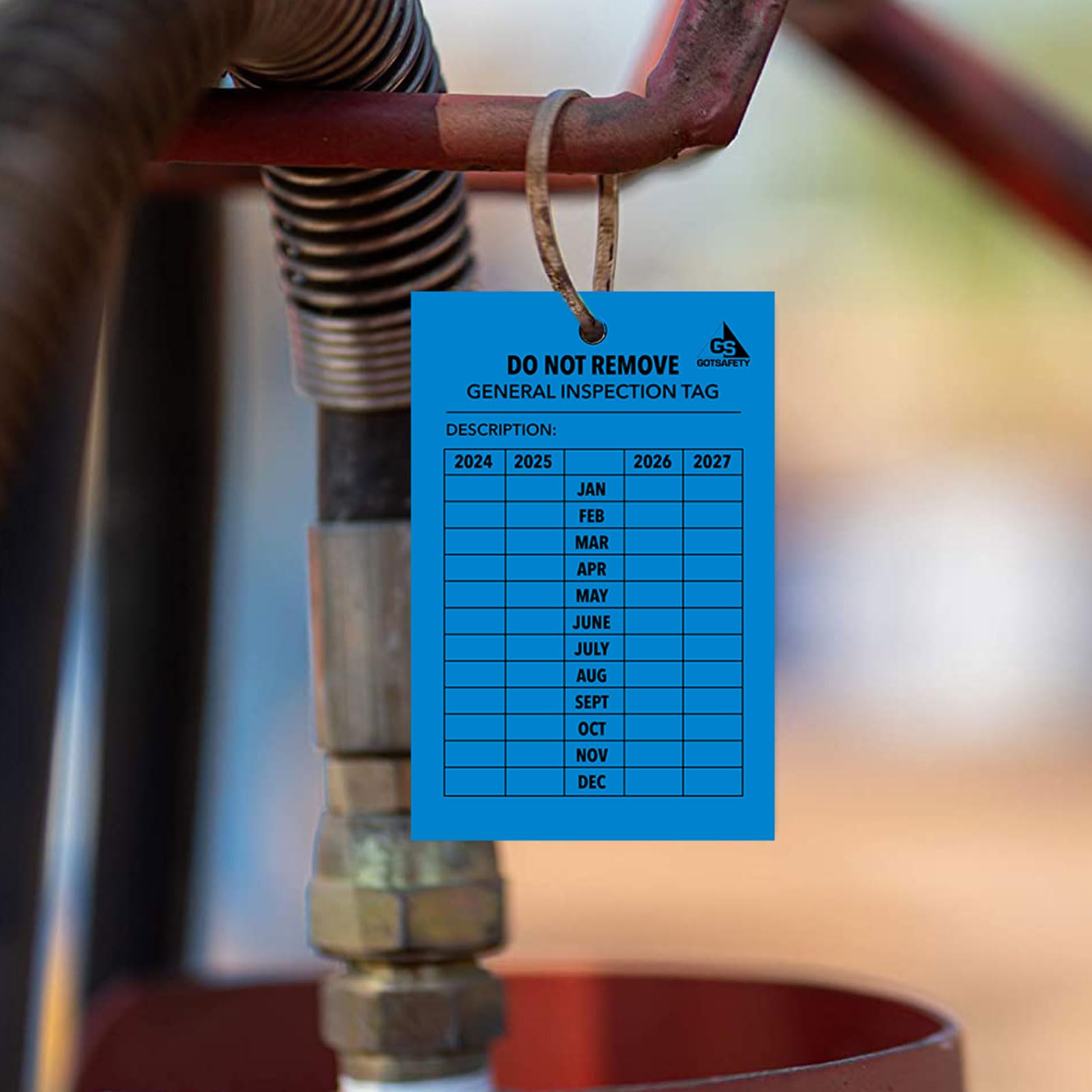 Snapklik.com : GOTSAFETY General Monthly Inspection Tags - 25 Pack For ...