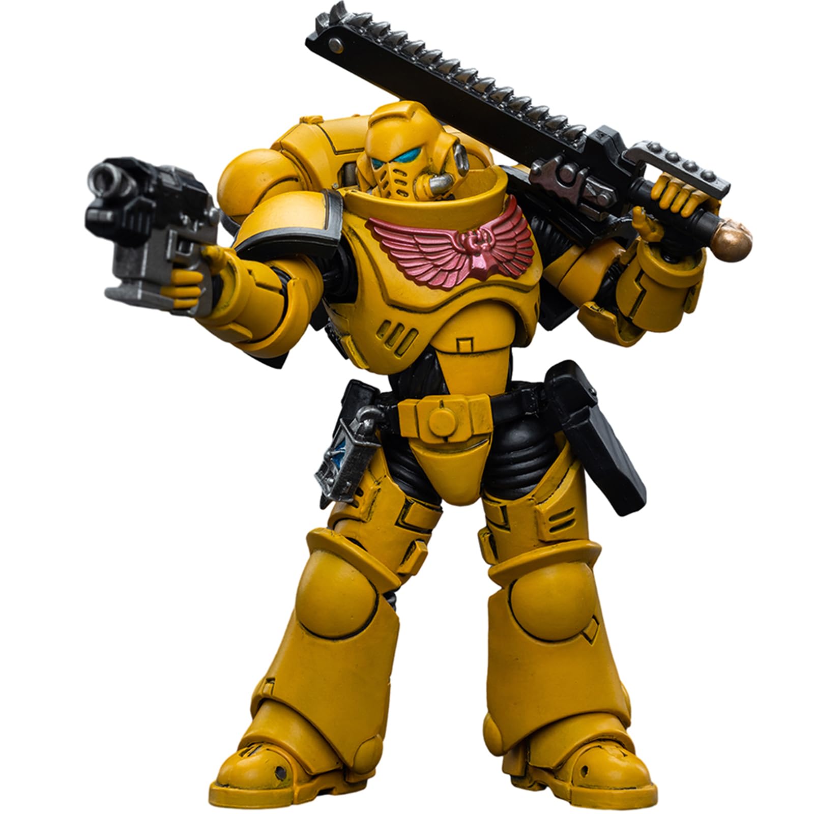 JOYTOY Warhammer 40k Imperial Fists, Imperial Fists Intercessors 1/18 Action Figure, Dedicated to You Who Love Collecting