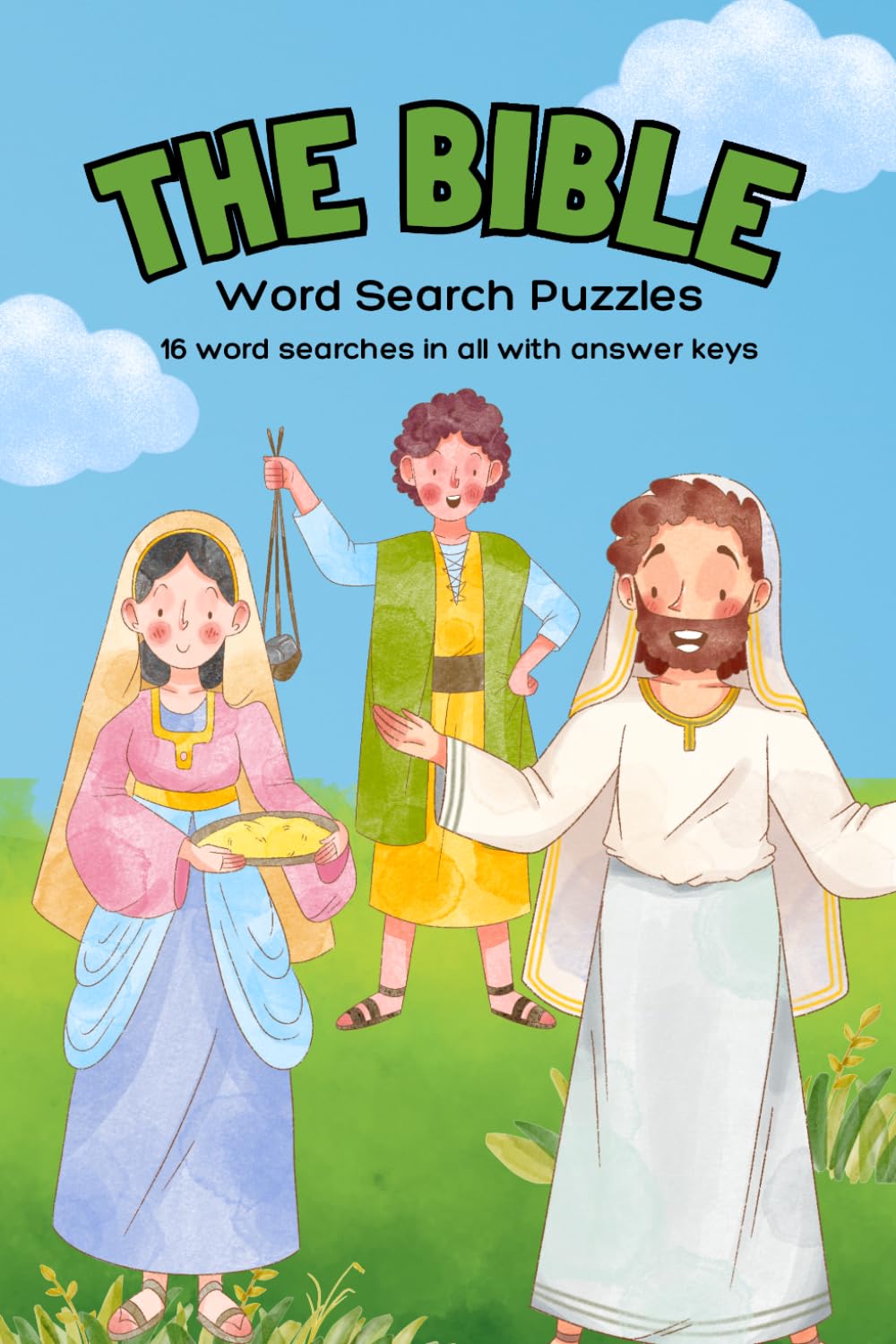 Seek and Find!: 6x9 Full Color Bible Themed Word Search Activity Book for Kids!