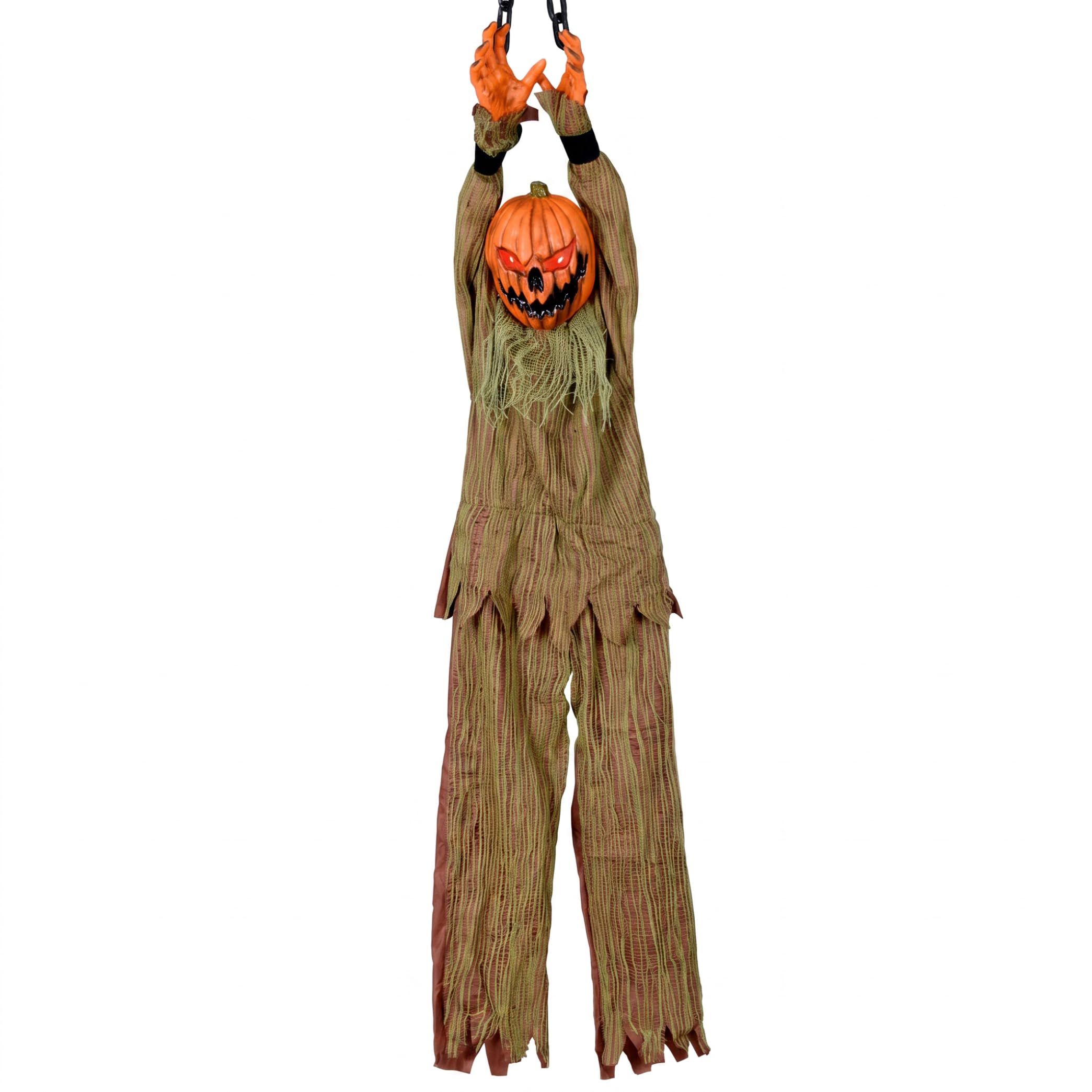 Decorazioni di Halloween attivate dal movimento, suono, luce e vibrazione Fantasma Prop