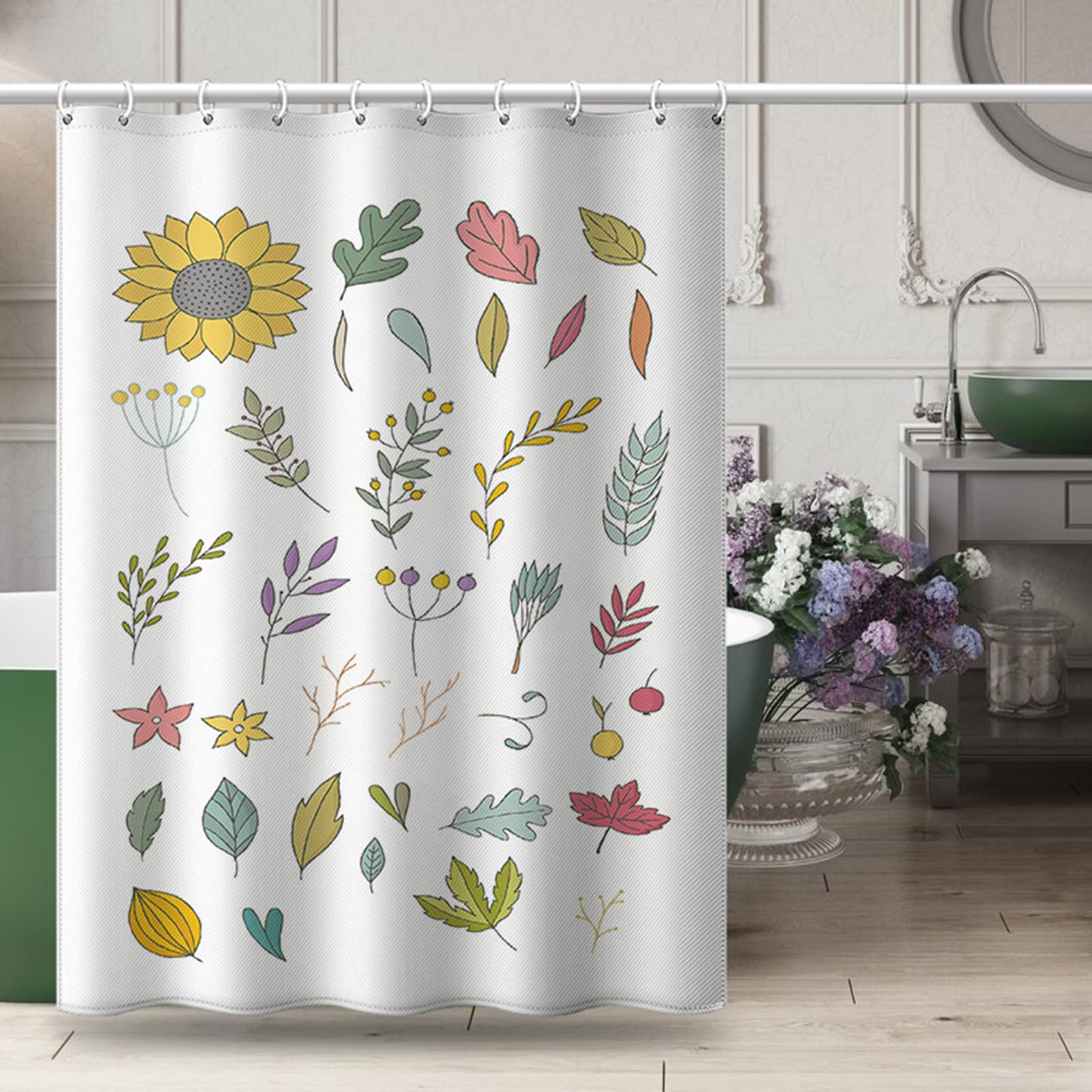Rideau de douche 150x200 KnSam pour créer une salle de bain zen et propre