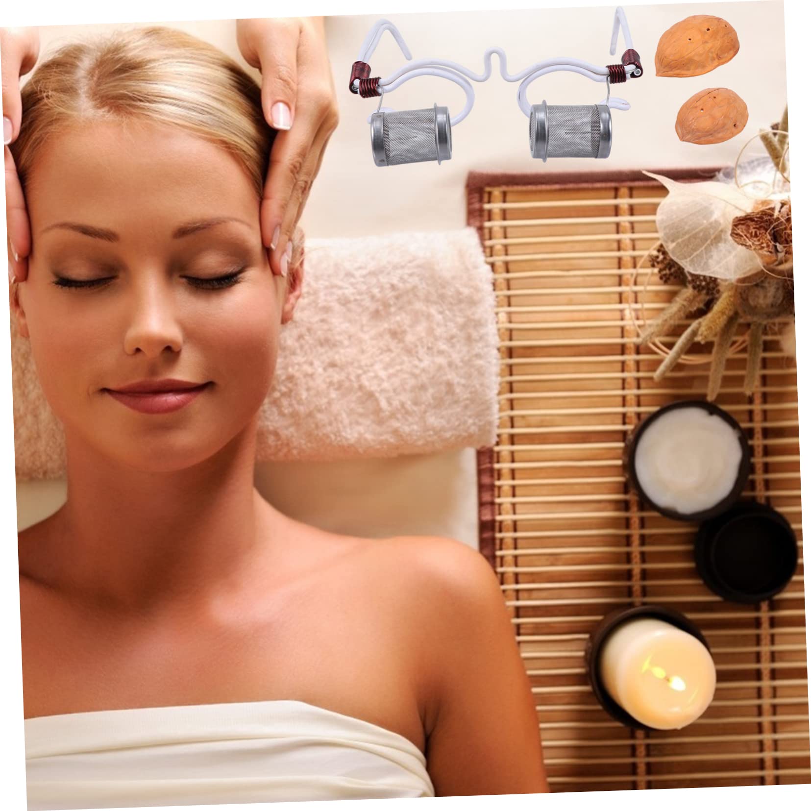 FOMIYES Small Size Eye Moxibustion Device No Harmful Substances Easy to Carry for Eye Care