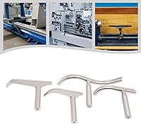 Vista 3 de Soporte para herramientas de torno de 0.98 pulgadas, con forma especial, soporte para herramientas de torno de doblado, torno de madera