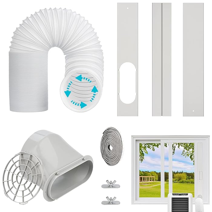 Buy Estoder Portable Air Conditioner Window Kit, Adjustable AC Window