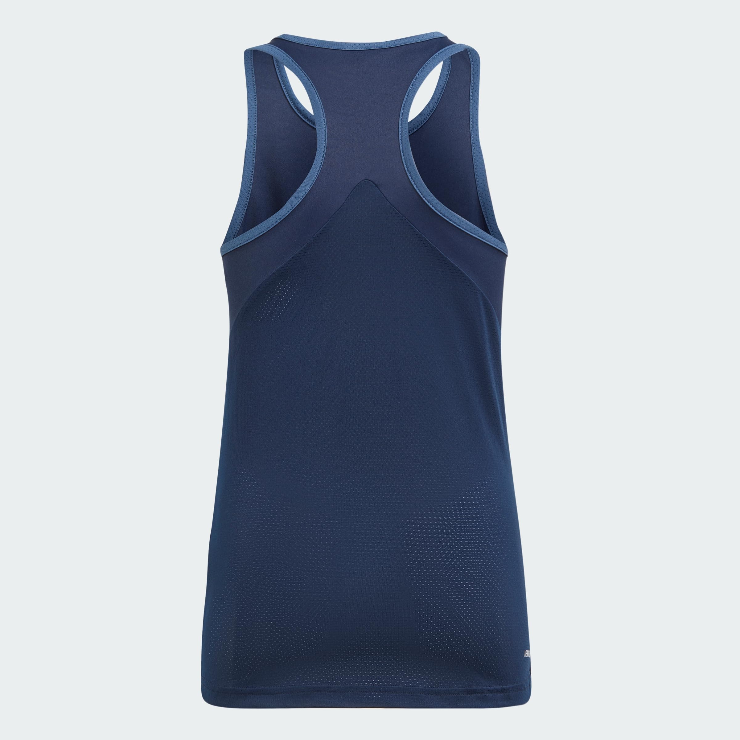 adidas Niñas Club Tank Top, Collegiate Navy, 9-10 Years