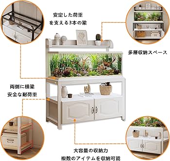 Amazon.co.jp: WYTTDBD 水槽台 50cm-120cm用 高さ調整可能(144-164cm