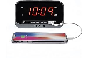 Timex Bedside Alarm Clock for Heavy Sleepers