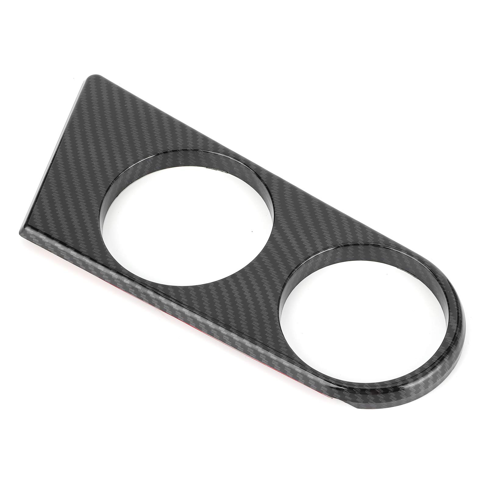 Tbest Portavasos 8D, Portavasos Bmw E87, Portavasos Bmw 1 de Fibra de Carbono, Decoración Embellecedora para 1 Serie 116 116I 118 118I 118D 120 120I E87 E81 E82 E88