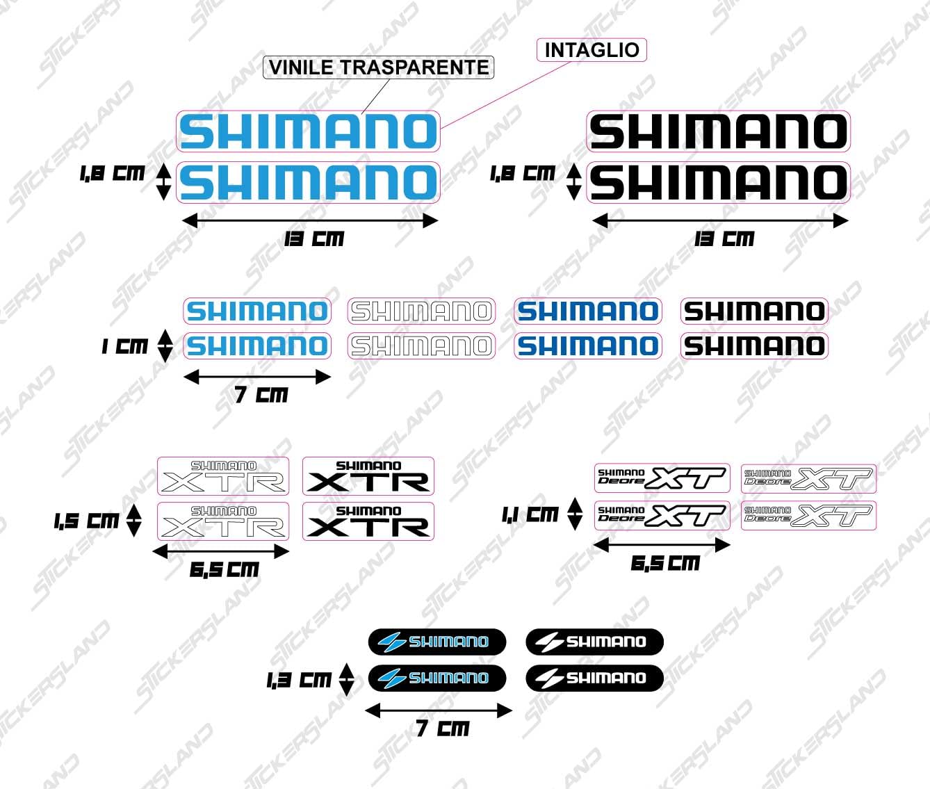 Kit De Adhesivos Stickersland Para Bicicleta MTB Y Casco – Vinilo Transparente Con Impresión UV, Fácil Aplicación