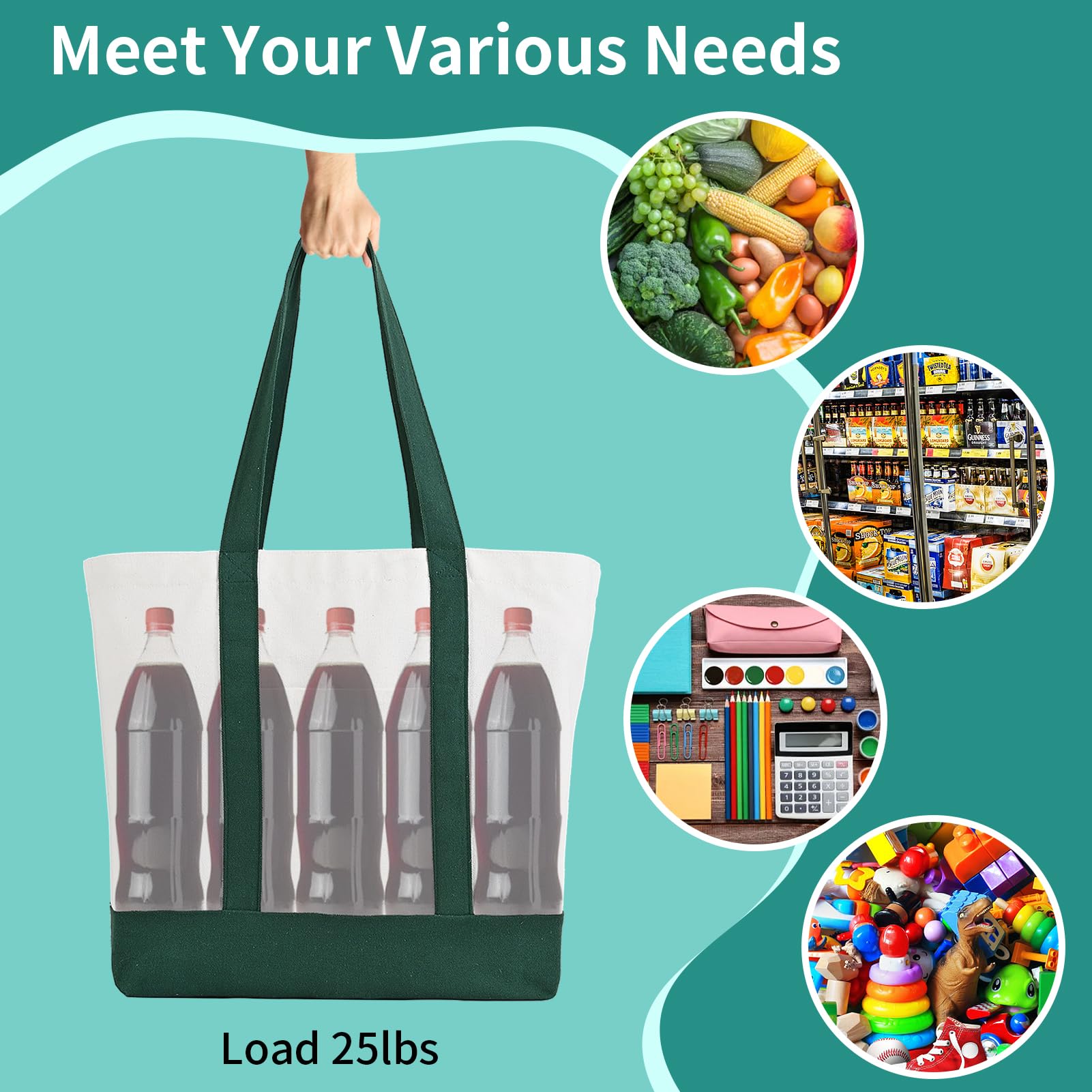 best canvas tote bags