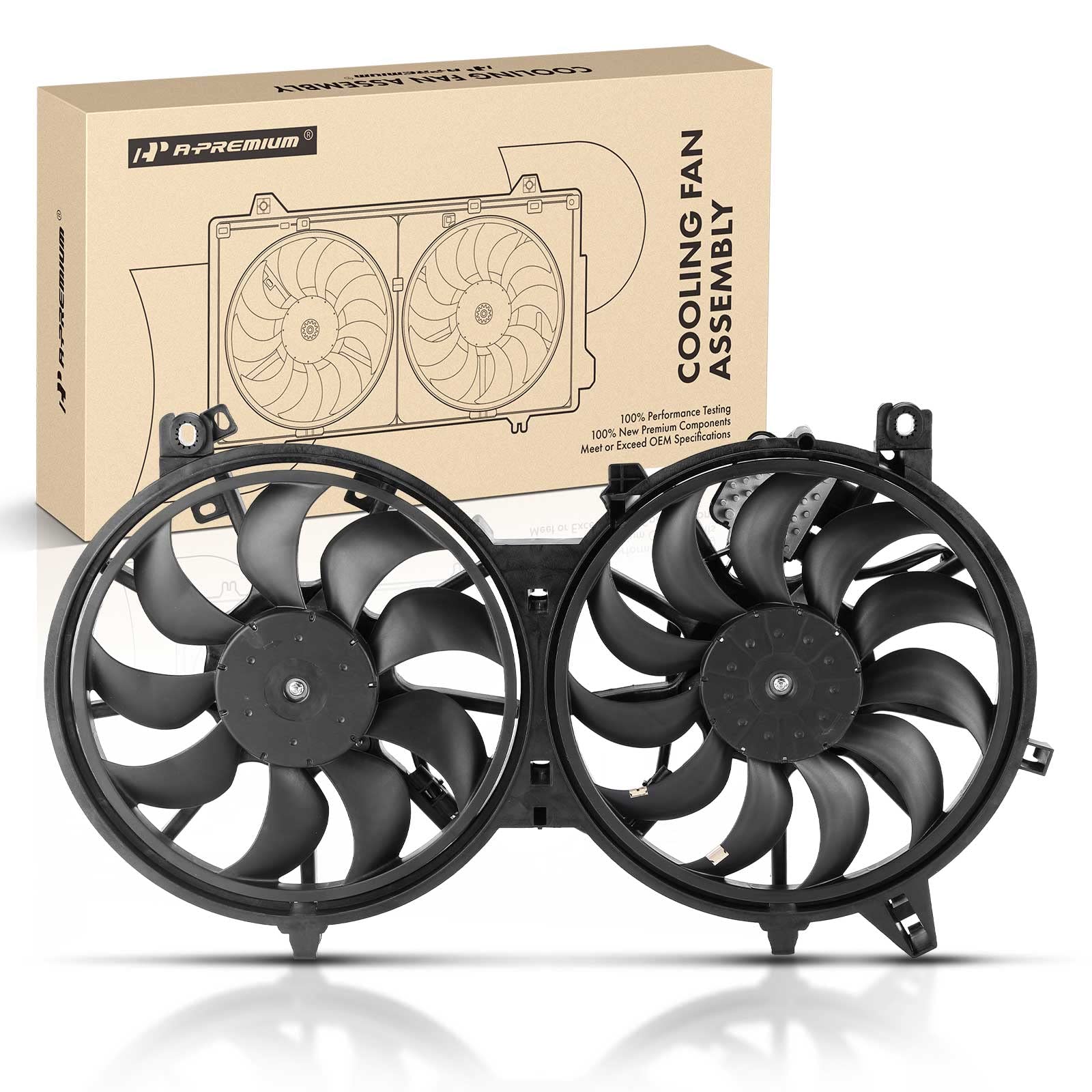 Amazon.com: A-Premium Engine Radiator Cooling Fan Assembly