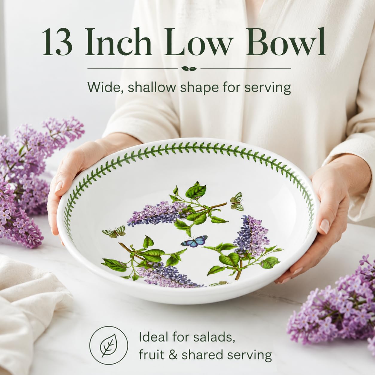 Portmeirion Botanic Garden Pasta Serving Bowl