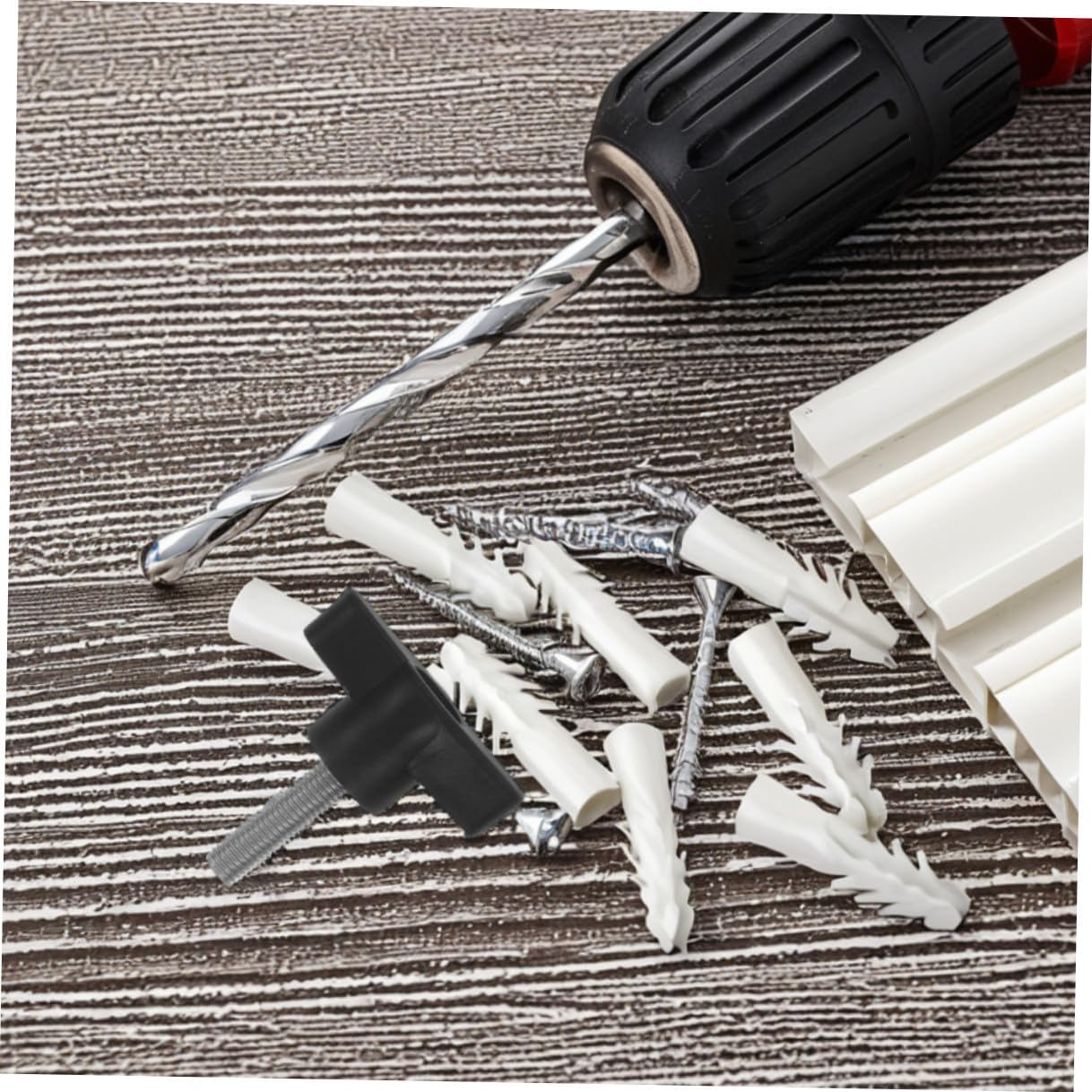 10pcs M5x25mm 304 Stainless Steel Z-Shape Hand Tightening Thumb Screws with Black Plastic Knurled Knob for Industrial Equipment Enclosure Clamping