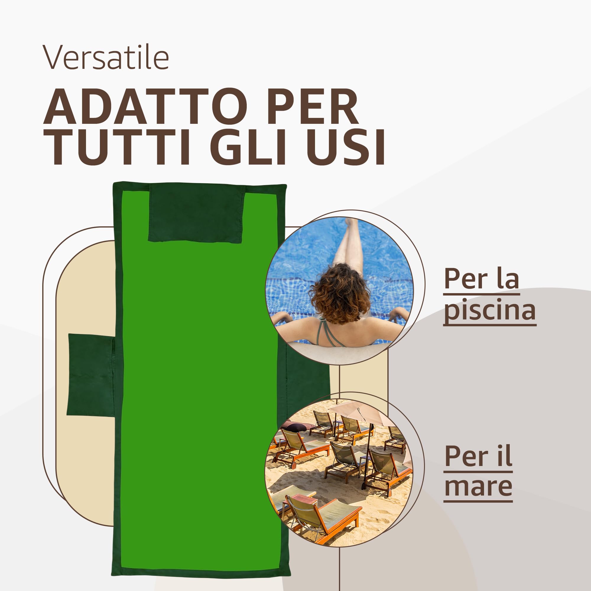 Betz 10 pz. Set Asciugaani Preiu 100% Cotone 2 Asciugaani da Bagno