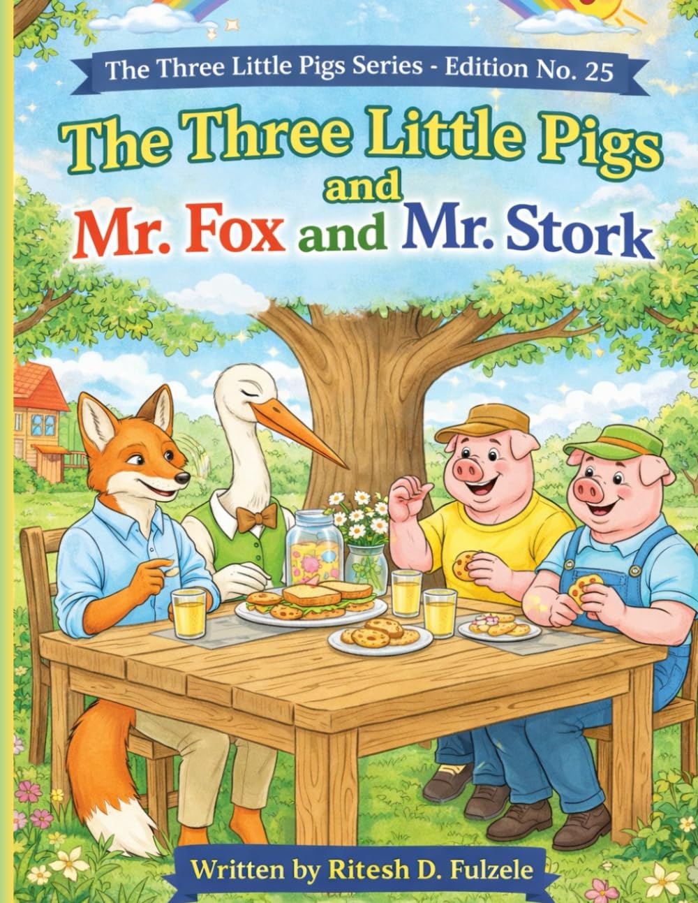 THE THREE LITTLE PIGS AND MR. FOX AND MR. STORK: THE THREE LITTLE PIGS SERIES EDITION NO. 25