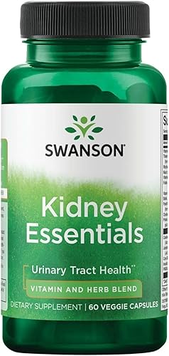 Swanson Kidney Essentials 60 cápsulas vegetales