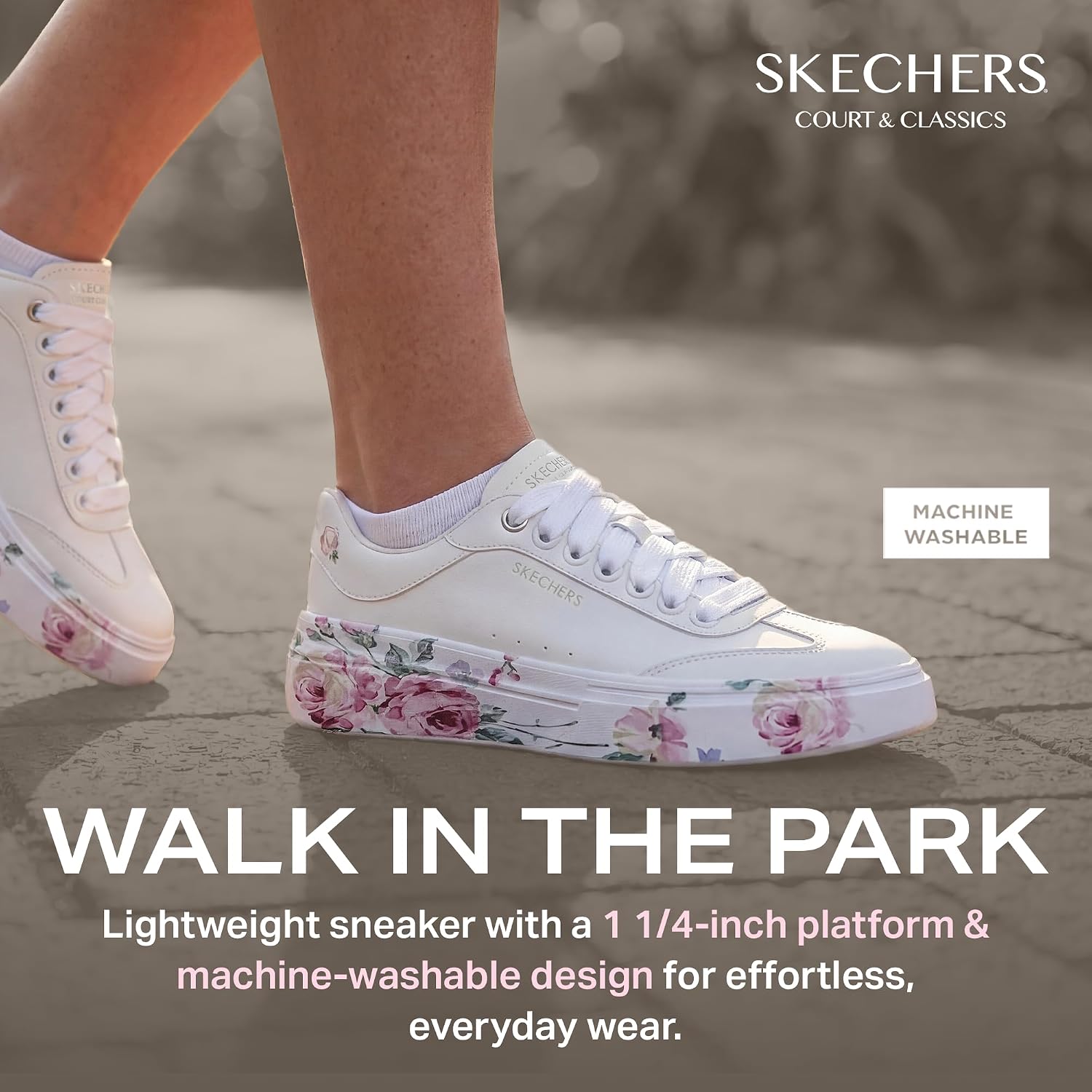 Skechers Women's Cordova Classic-Painted Flora