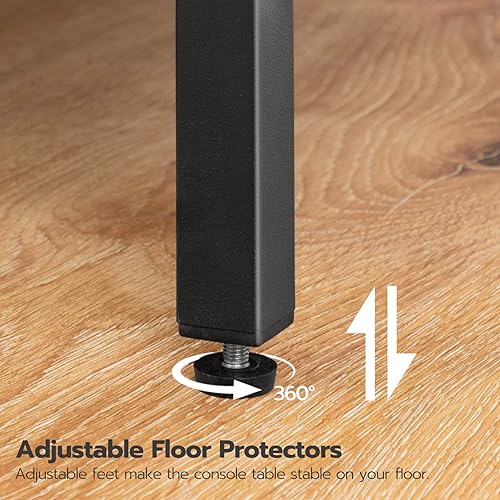 Miniatura 8 de HOOBRO Juego de mesa de comedor industrial de 3 piezas, mesa de cocina, comedor compacto para cocina, comedor, espacio pequeño, rincón de desayuno,