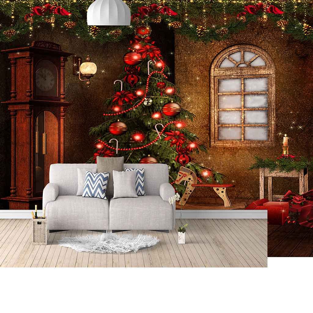 Mural toile papier peint 3D au format panoramique 150x105 cm