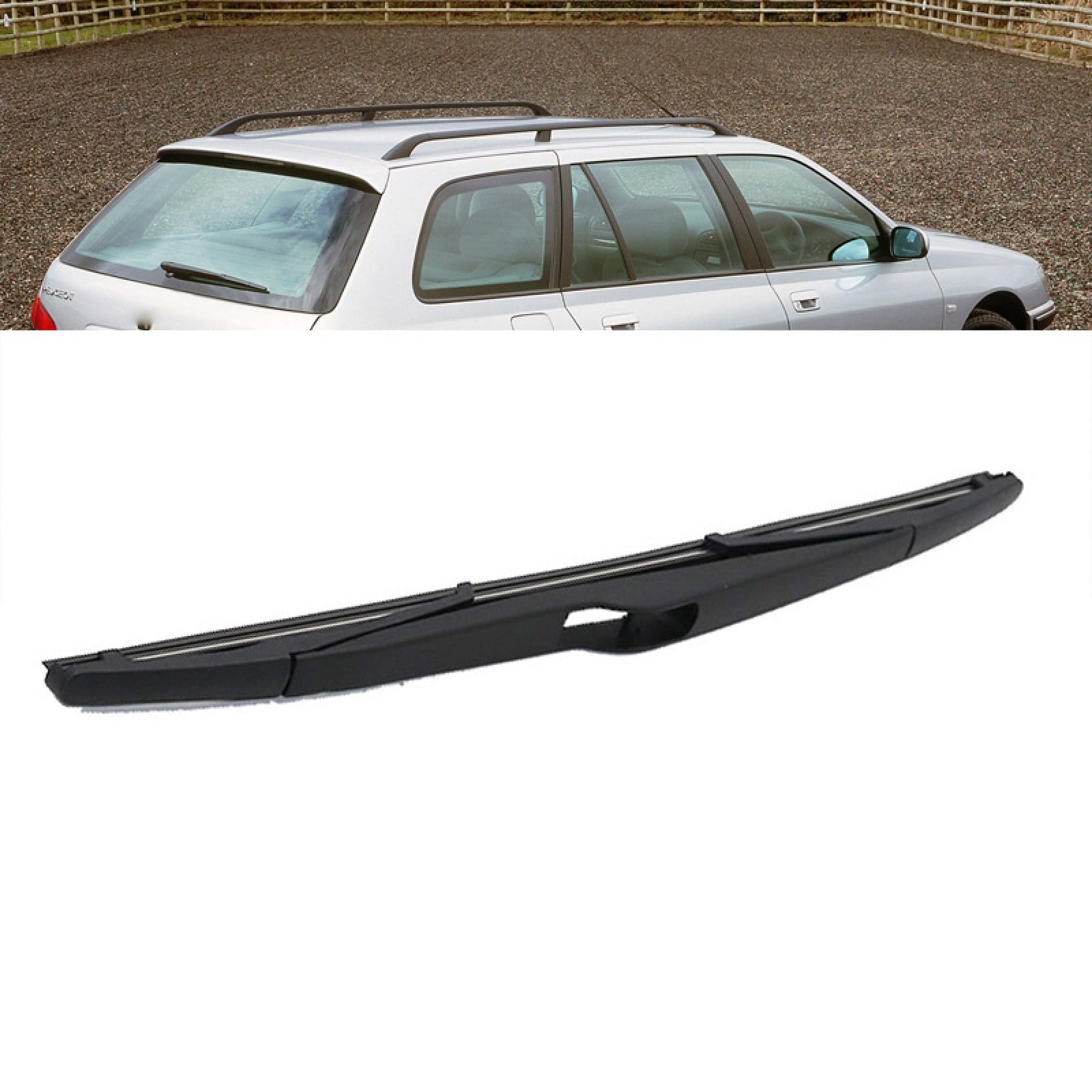 Escobilla limpiaparabrisas para Peugeot 406 1996-2004, escobilla limpiaparabrisas trasera de 14 "