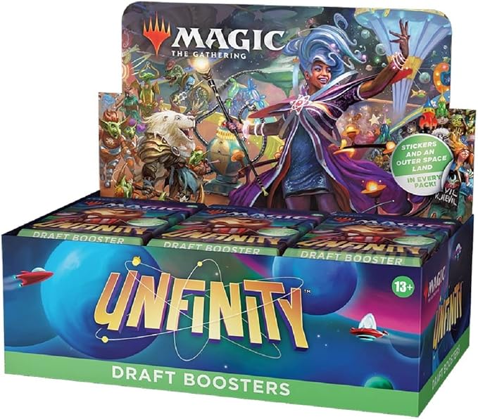 Magic: The Gathering Unfinity Draft Booster Box miniatura 3