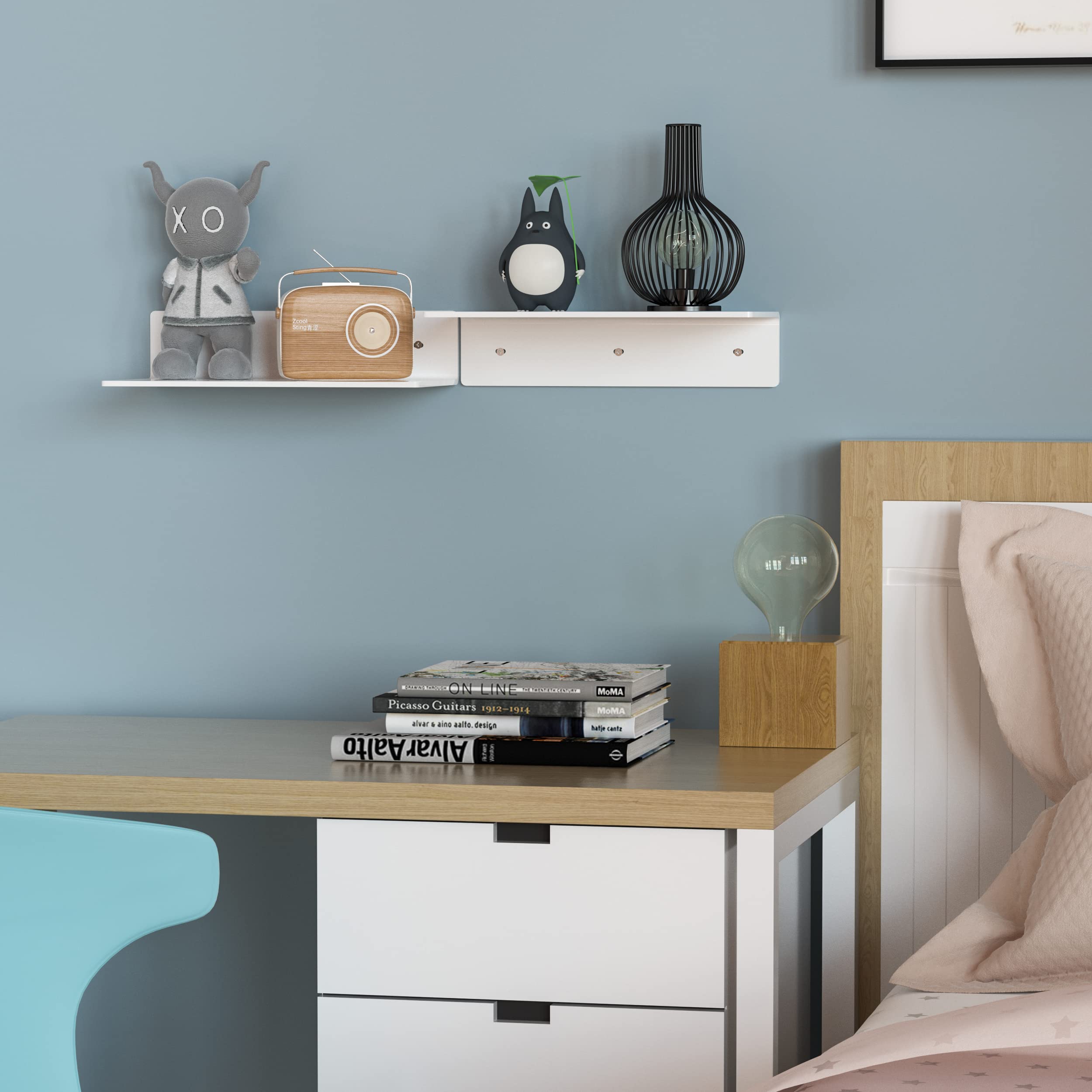 Zwevende Opslagplanken 30 Inch (76.6 Cm 76 Cm Witte Zwevende Planken Voor Wanddecoratie, Acryl Organizer, Opslag, Wandplankhouder Met Een Gratis Schroevendraaier, 2 Stuks (76 Cm Zwevende Wandplanken Acryl Zwevende Opslagplanken 30 Inch (76.6 Cm 76 Cm Witte Zwevende Planken Voor Wanddecoratie, Acryl Organizer, Opslag, Wandplankhouder Met Een Gratis Schroevendraaier, 2 Stuks (76 Cm Zwevende Wandplanken Acryl