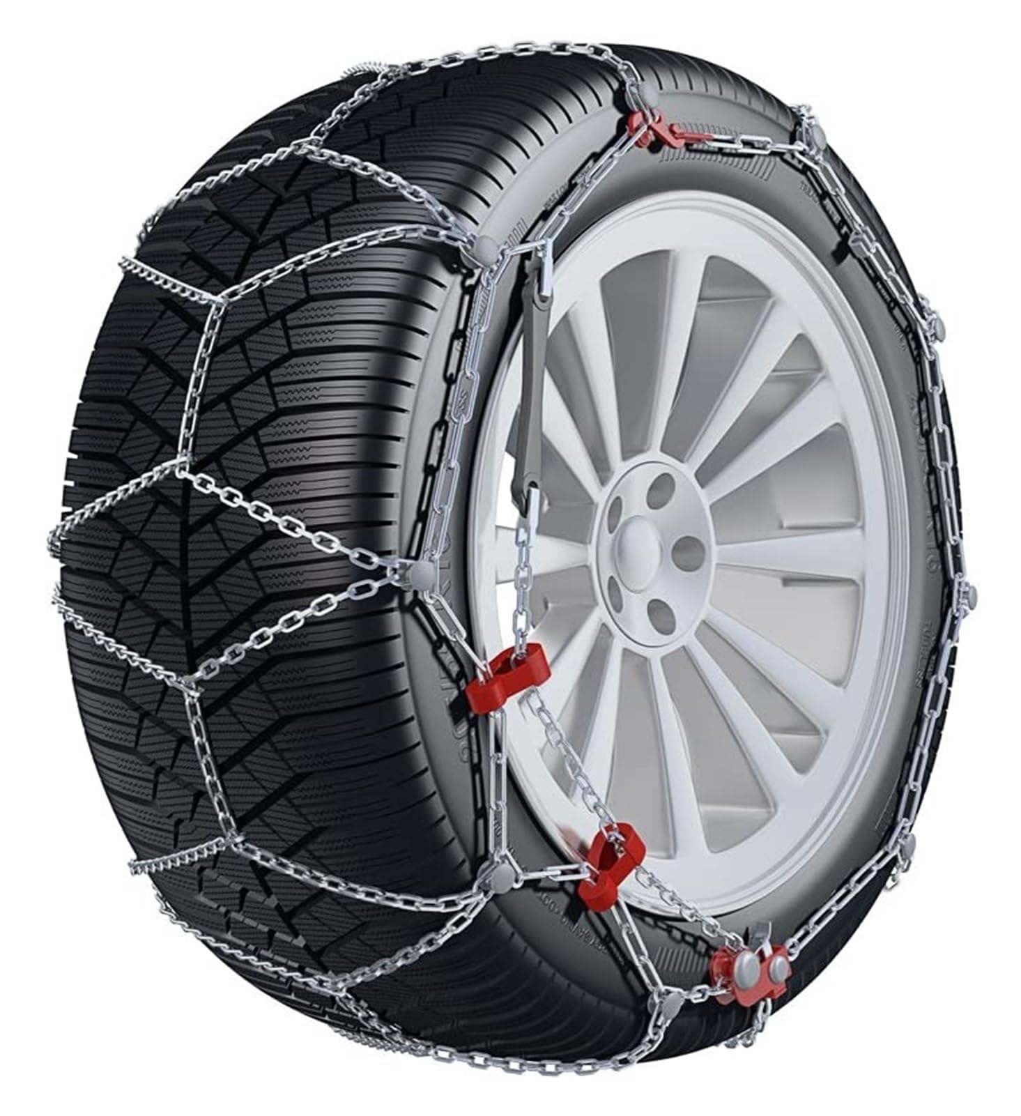 Chaînes à neige CB-7 104 équipement de sécurité hivernale pour pneus voiture