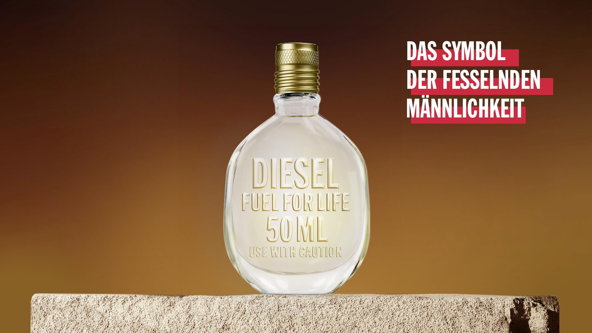 Diesel Fuel For Life Parfüm Herren| Eau de Toilette| Männer Parfum| Parfume Men| Herrenparfum| Diesel Parfum Männer| Natural Spray| Frischer und holziger Duft| 125ml
