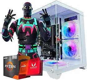 PC Gamer Amd Ryzen 5 5600GT, Radeon™ Graphics Vega 7, 16GB Ram, M.2 500GB, Gabinete RGB, Branco