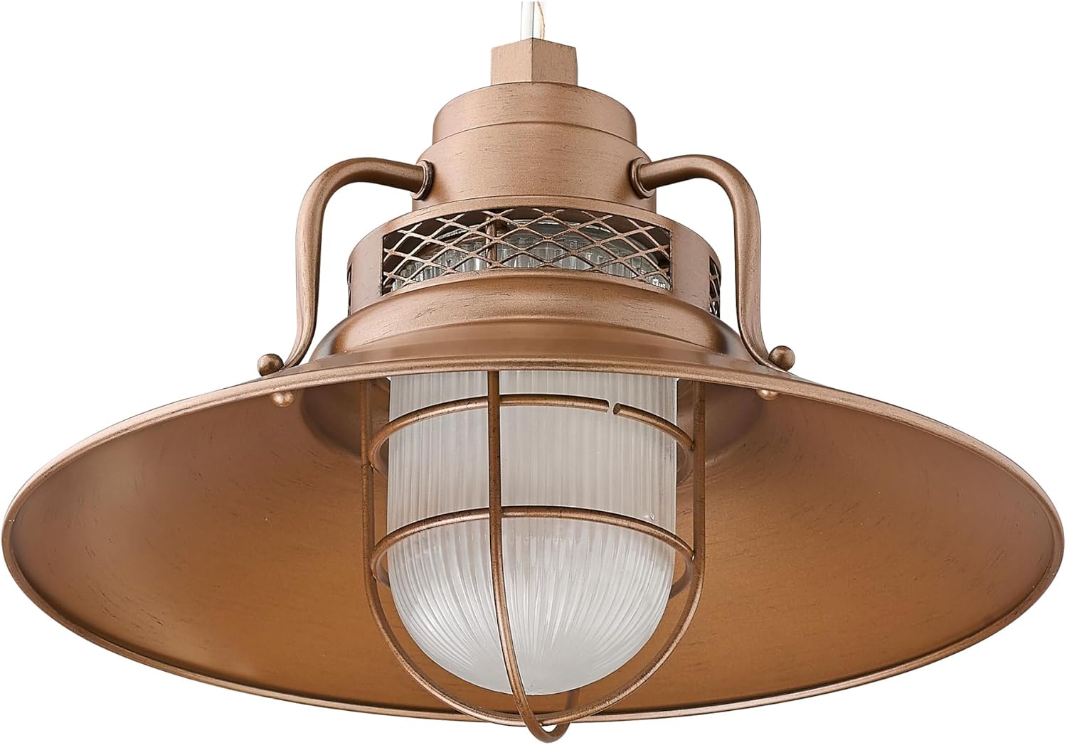 Millennium RRRC18-GA One Light Pendant, Pwt, Nckl, B/S, Slvr