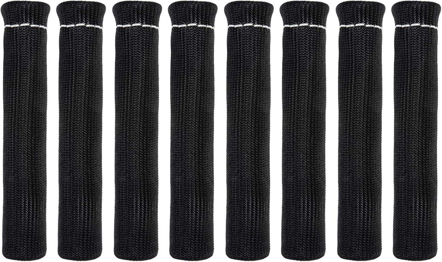 PRETYZOOM 8-Piece High-Temperature Spark Plug Heat Protection Sleeve Set Fiberglass Insulation Boot Covers for Automotive Wire Heat Shielding