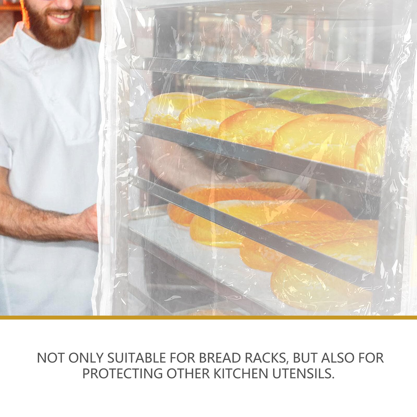Toyvian Transparentes Bread Maker Rack Cover Schutzhaube für Brötchen Backform und Bread Rack Staubdicht Sichtbar Passend für Kleine Haushalts backautomaten Ordnung und Sauberkeit