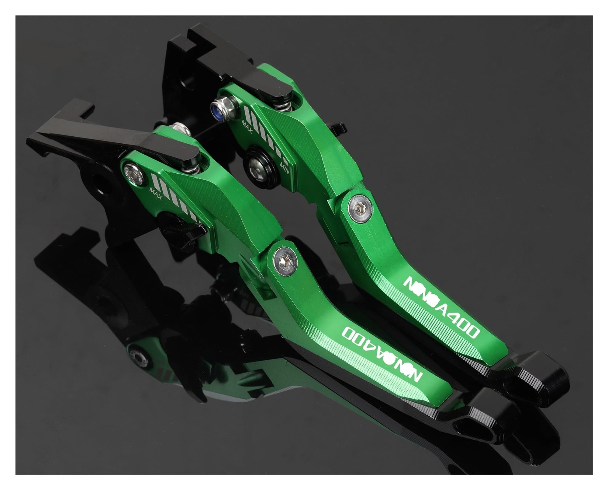 YWQJIOPM Motorcycle Brake Clutch Lever for ni&nja 400 Z400 Z 400 Brake Clutch Lever Extendable Adjustable Clutch Levers Motorbike Clutch Brake Handle Lever