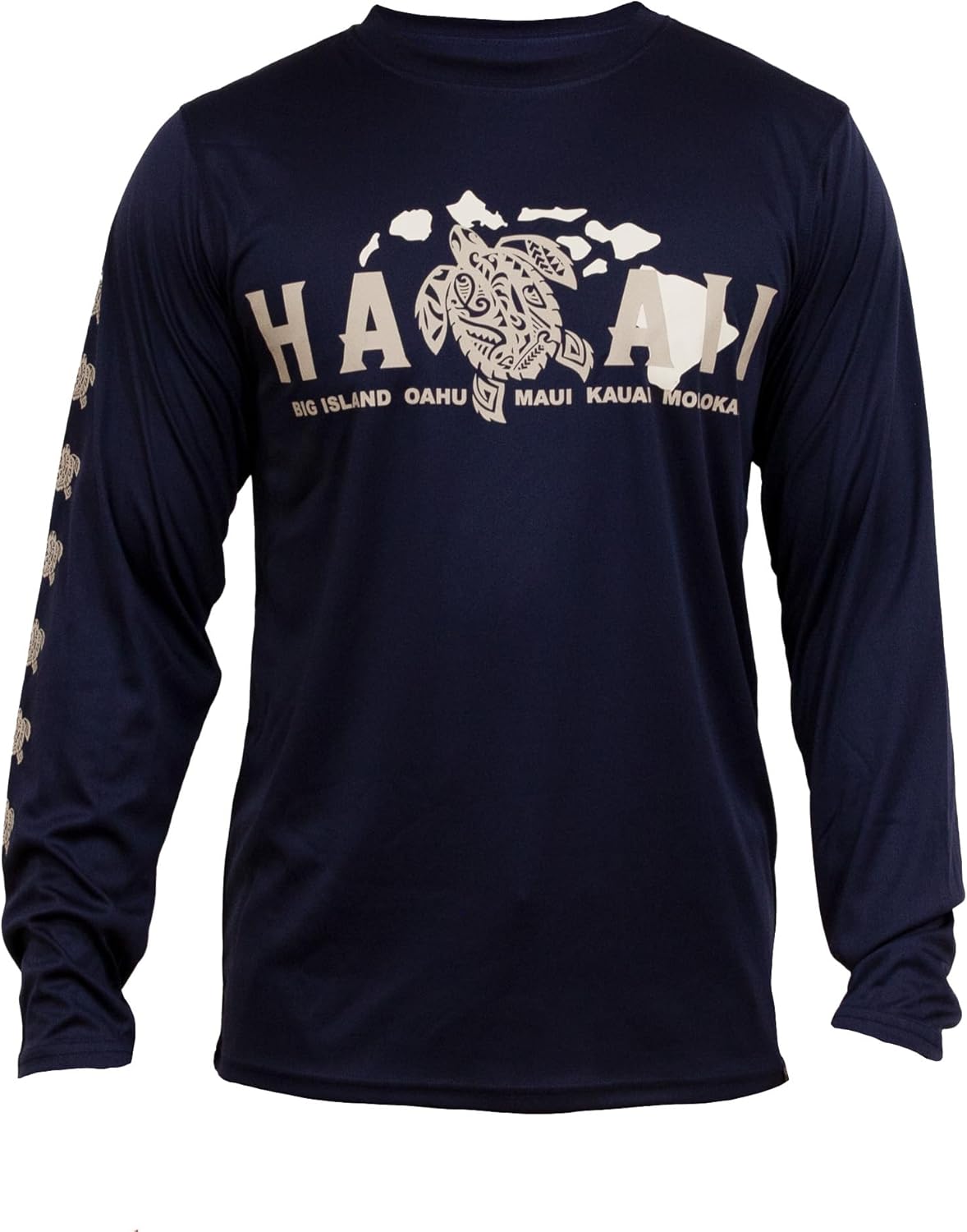 Hawaii Long Sleeve Dry-Fit Active Men's T-Shirt