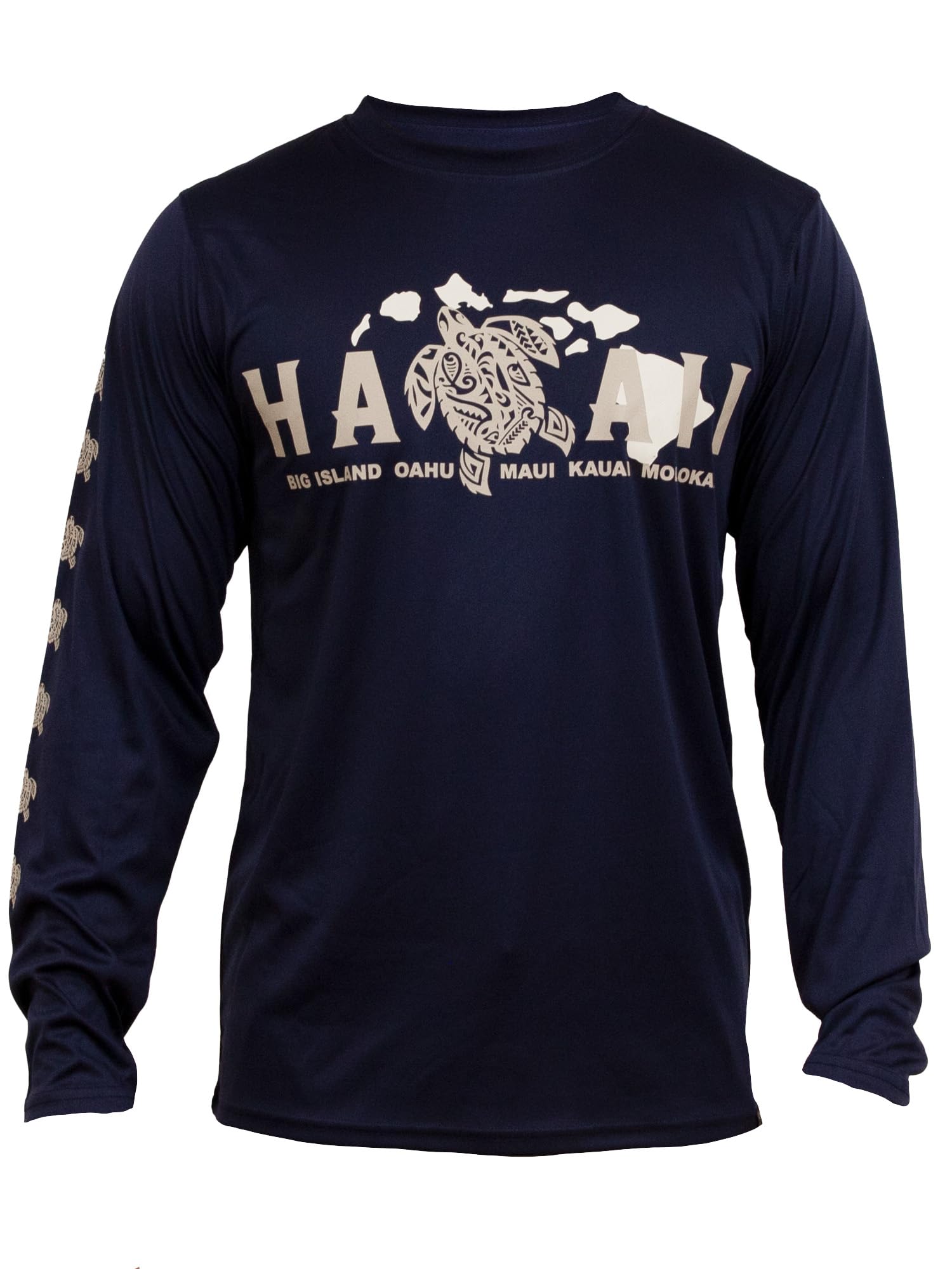 Hawaii Long Sleeve Dry-Fit Active Men's T-Shirt