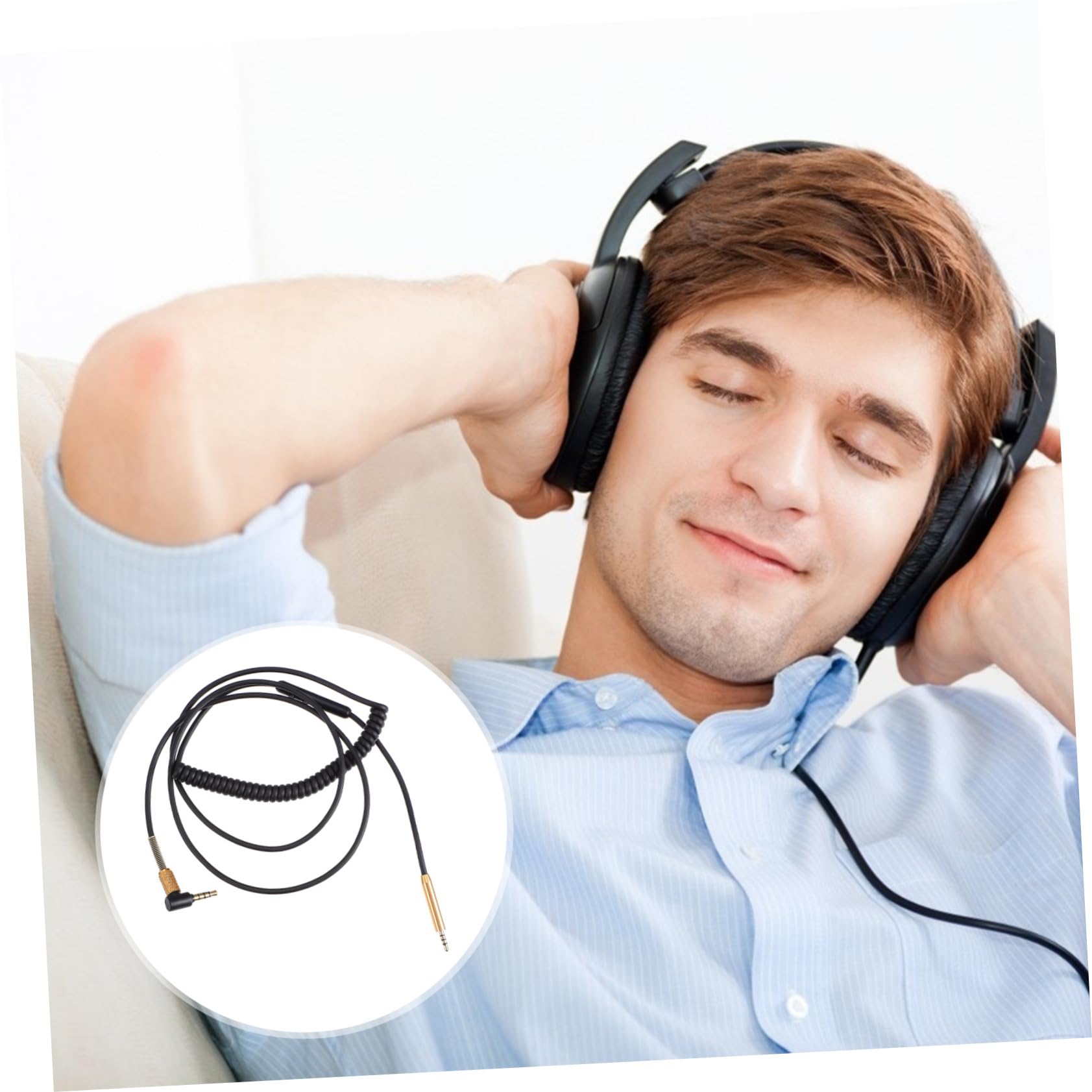 Angoily 3stücke Kopfhörerkabel Mit Steuerung Für Und Robuste Audio Kabelverlängerung Für Musik Und Freisprechfunktion Langlebig Und Kompatibel