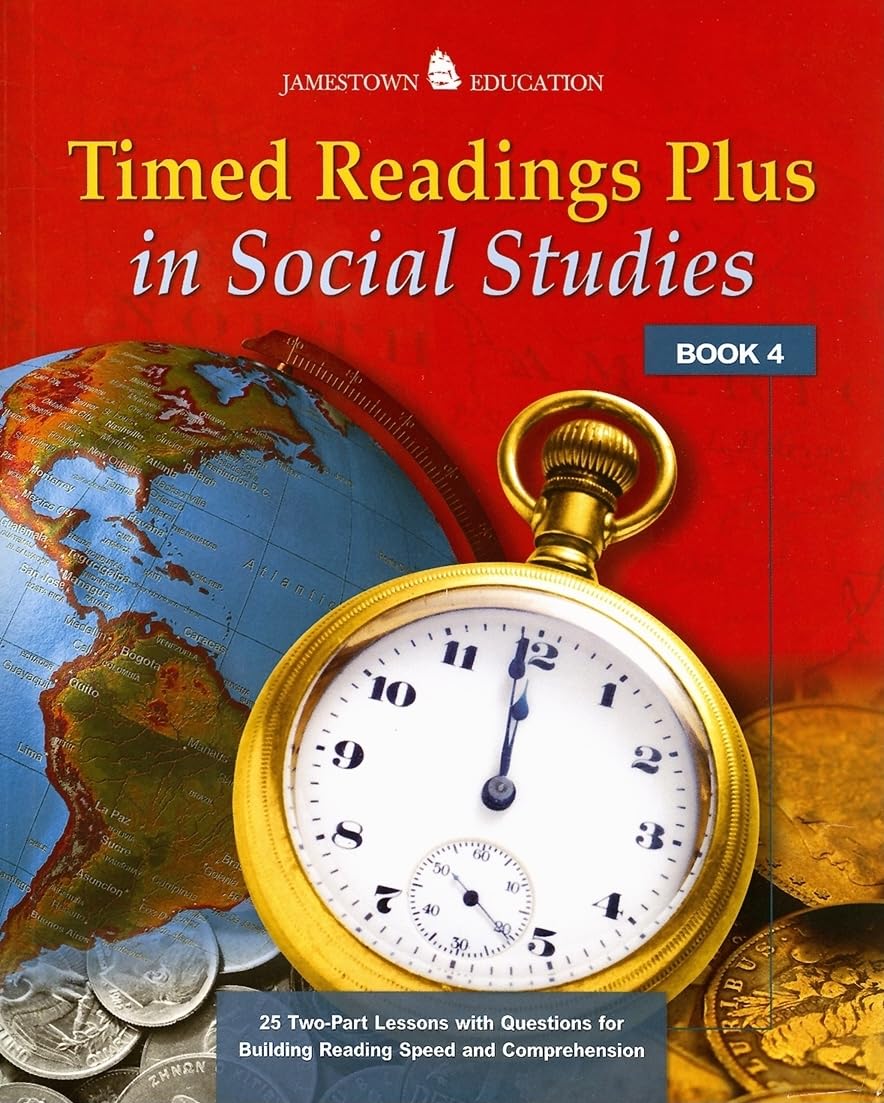 Timed Readings Plus in Social Studies: Book 4