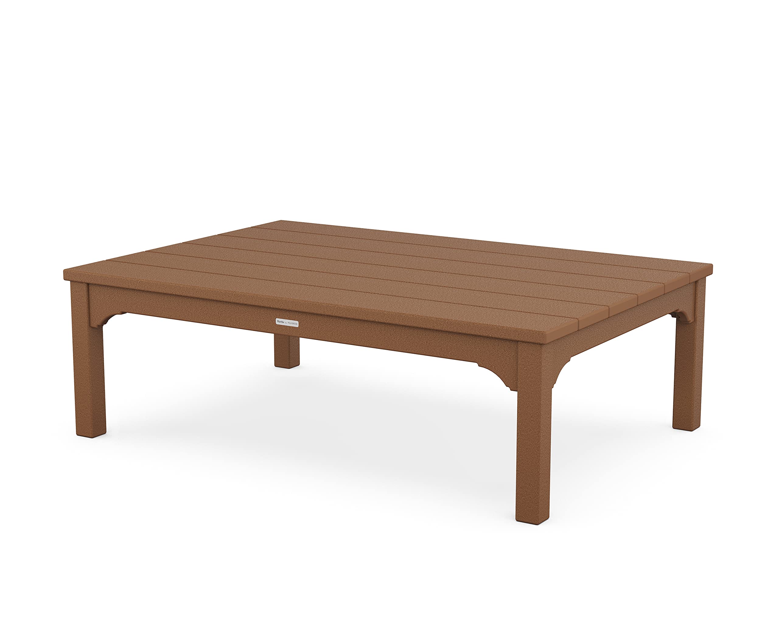 Martha Stewart by POLYWOOD Chinoiserie Coffee Table in Teak