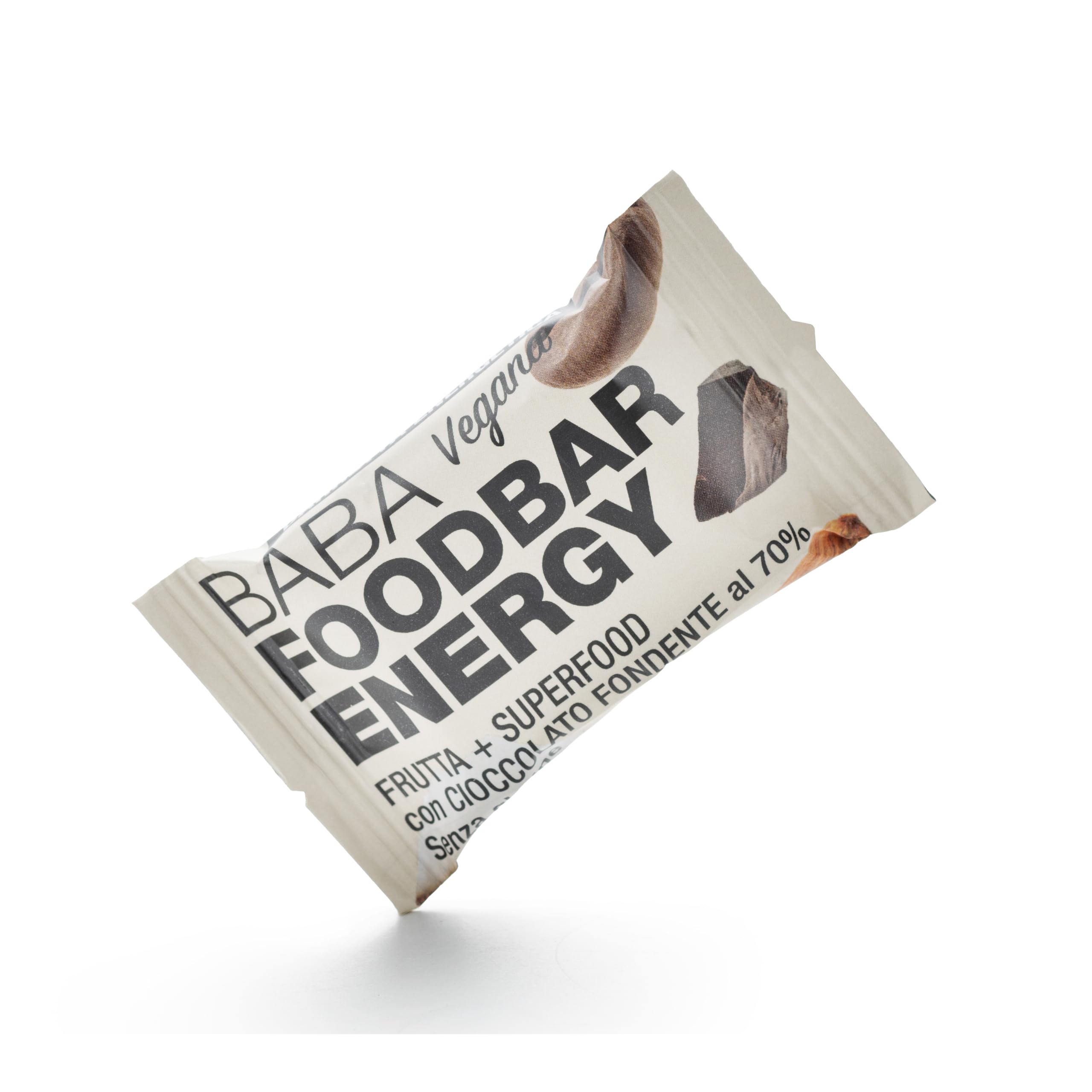 Babasucco FOODBAR ENERGY 12 Barrette Maca Caffè Mandorle Cocco