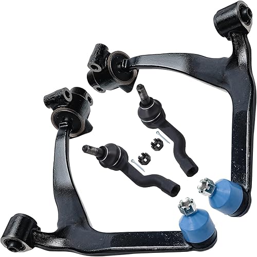 Miniatura 16 de Detroit Axle - Kit de brazos de control delanteros de 4 piezas para Nissan Cube 2009-2014, Nissan Versa 2007-2012 2 brazos de control inferiores con