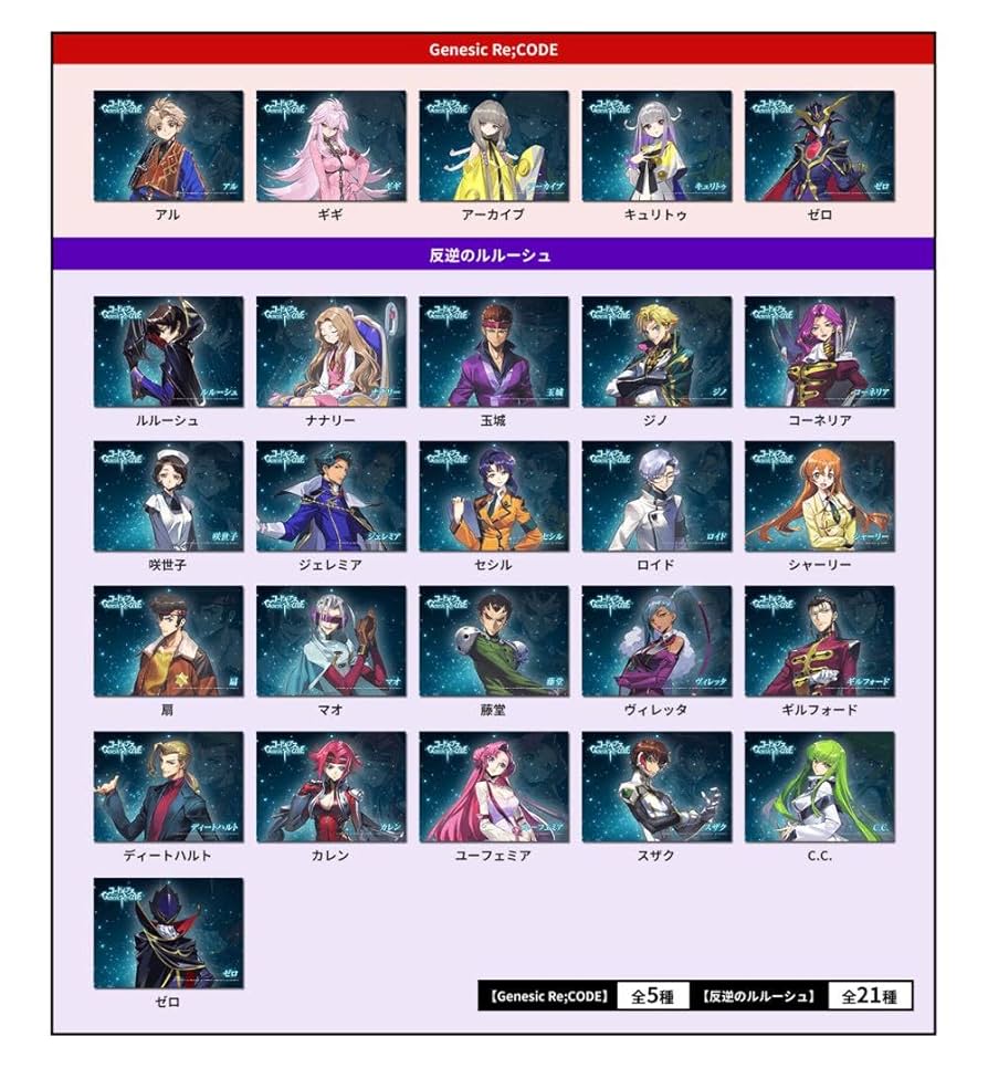 Amazon.co.jp: コードギアス ギアジェネ c.c. ブロマイド : ホビー