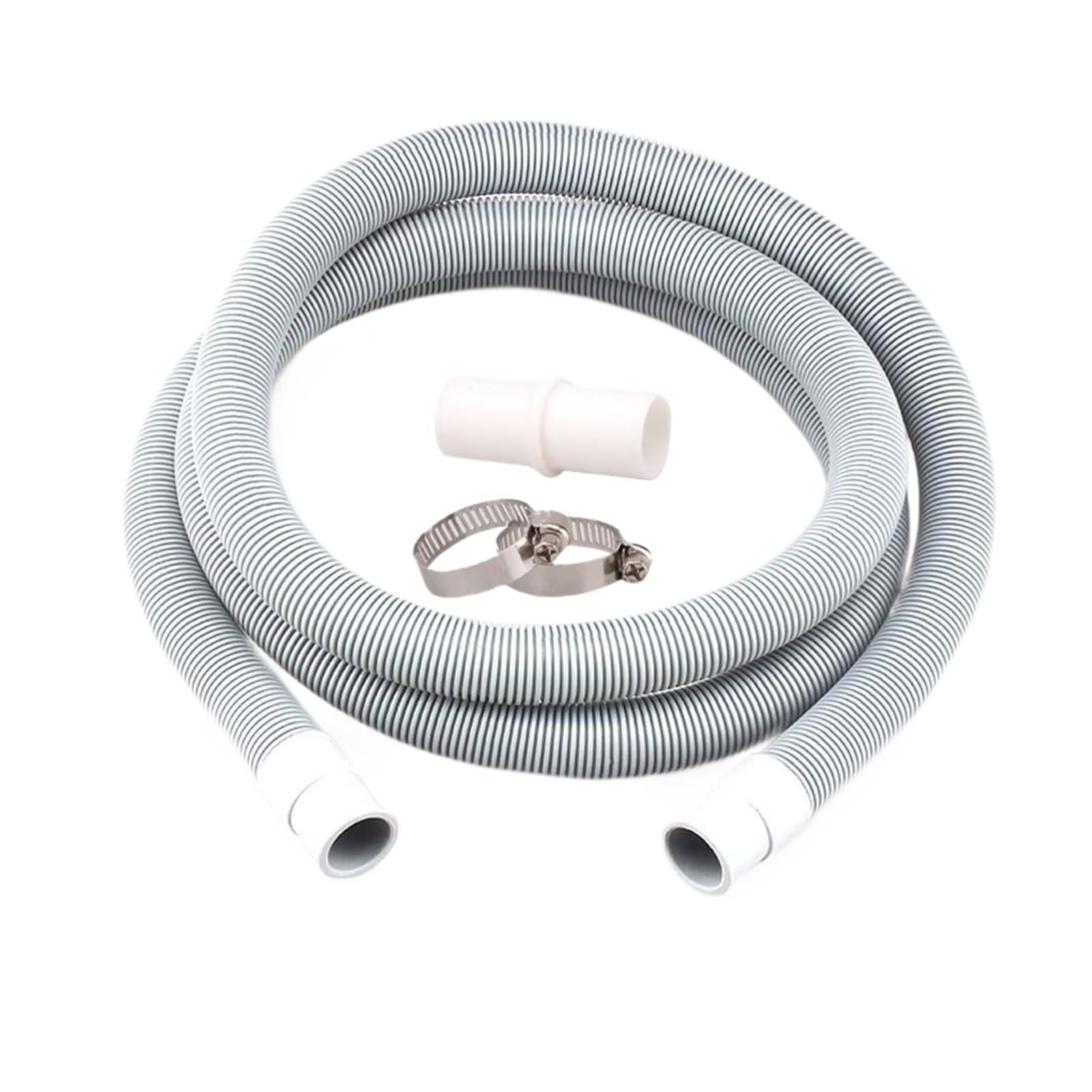 Rshechufbfg 1M Universal Telescopic Drain Hose Deodorant Plumbing Sink Extension Pipe,Compatible For Dishwasher,Washing Machine(1M)