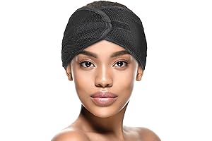 Satin Hair Wrap with Velcro Mesh