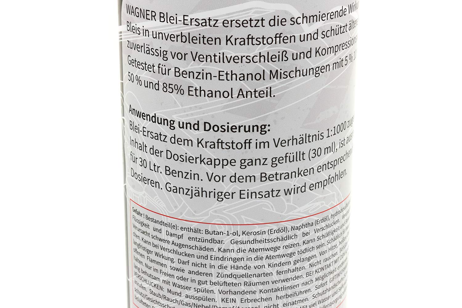 Blei Ersatz Bleiersatz 3 Liter WAGNER Zusatz Kraftstoff Additiv Benzin lead fuel