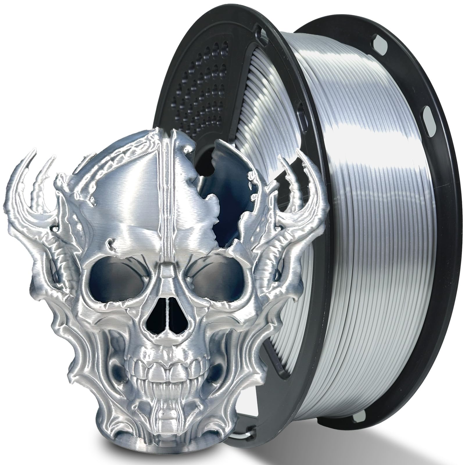 Amazon.com: XZN Silk PLA Filament 1.75mm, Metal-Like Shiny 3D