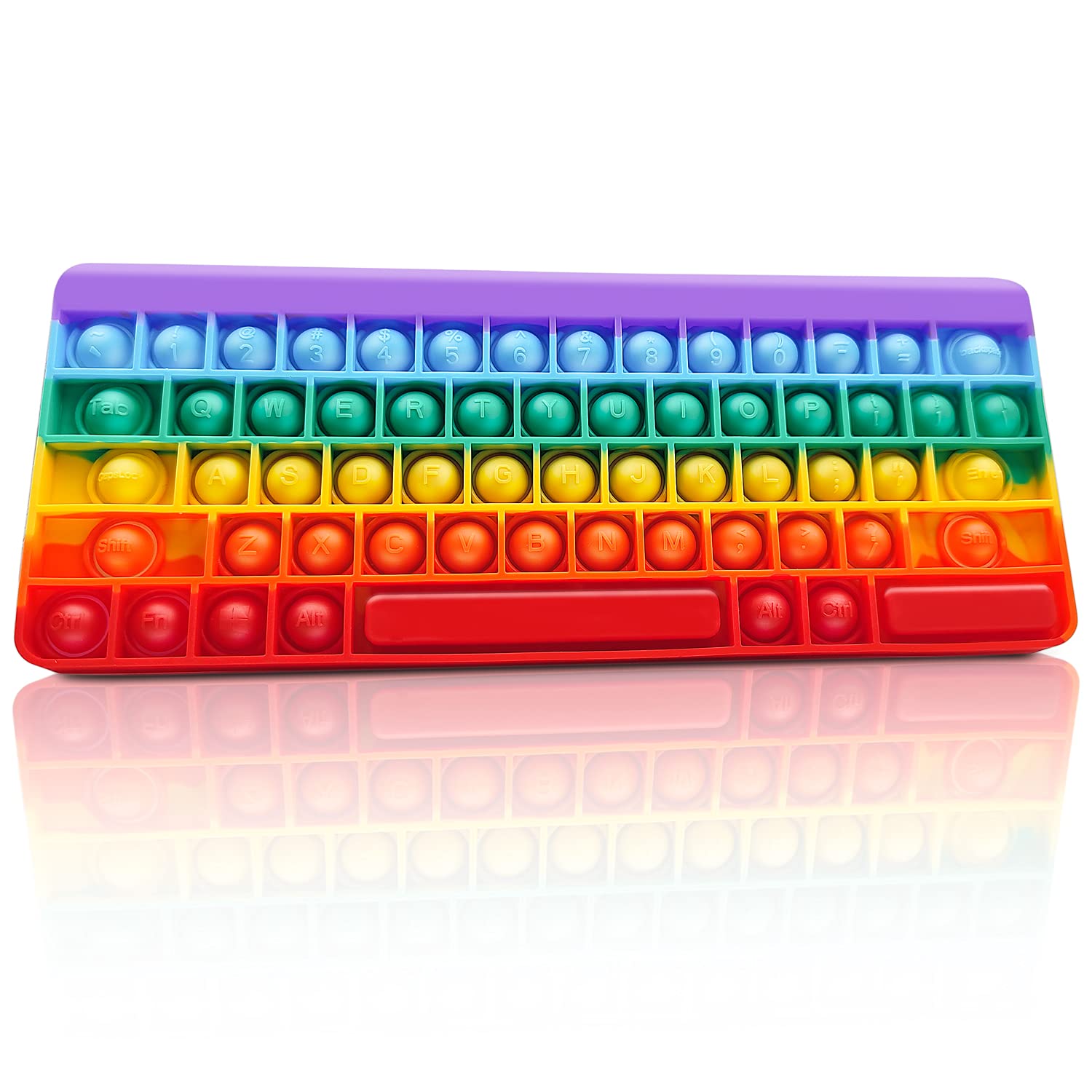 Keyboard Pop It Fidget Toy